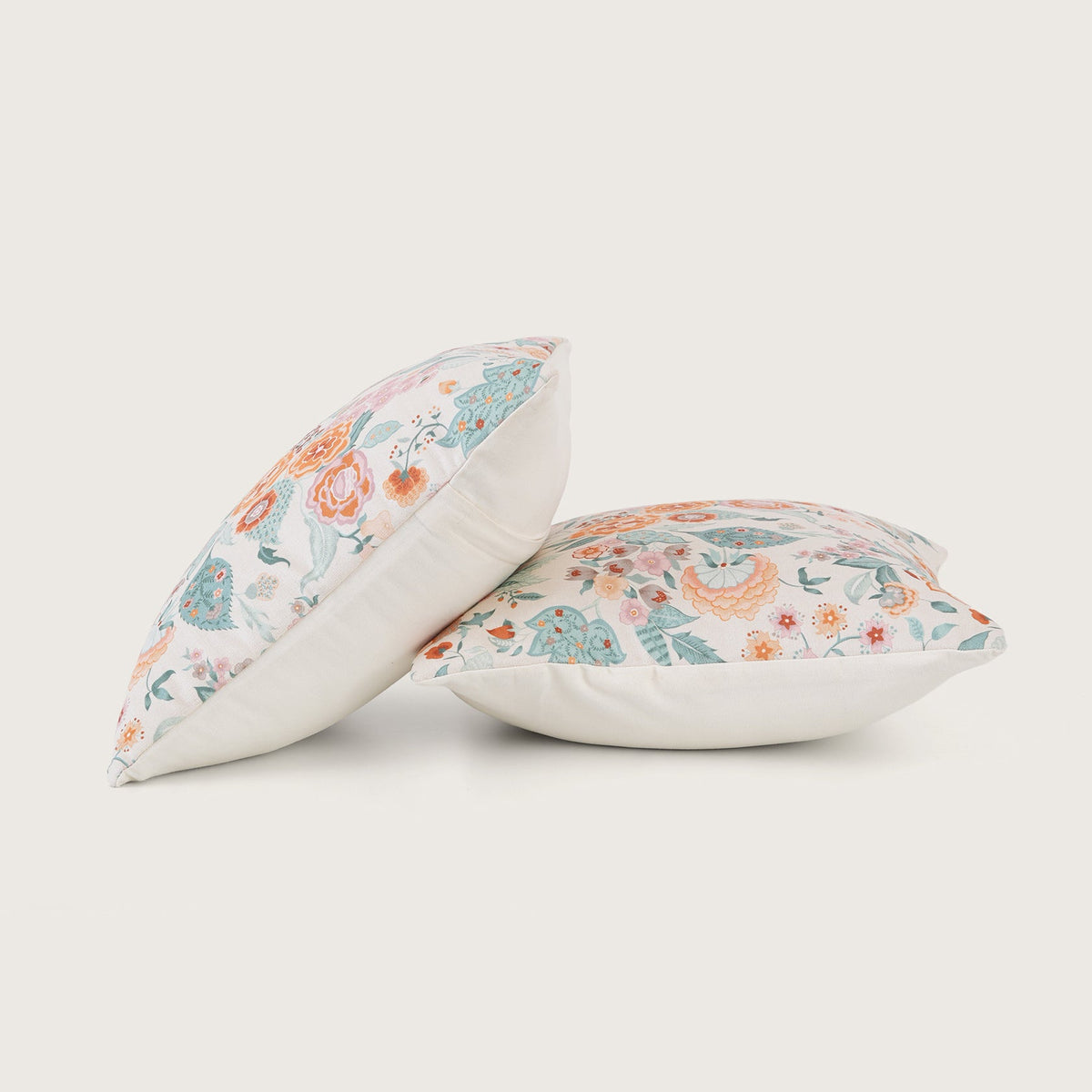 Vintage Floral Bouquet Cushion Cover - Set of 2
