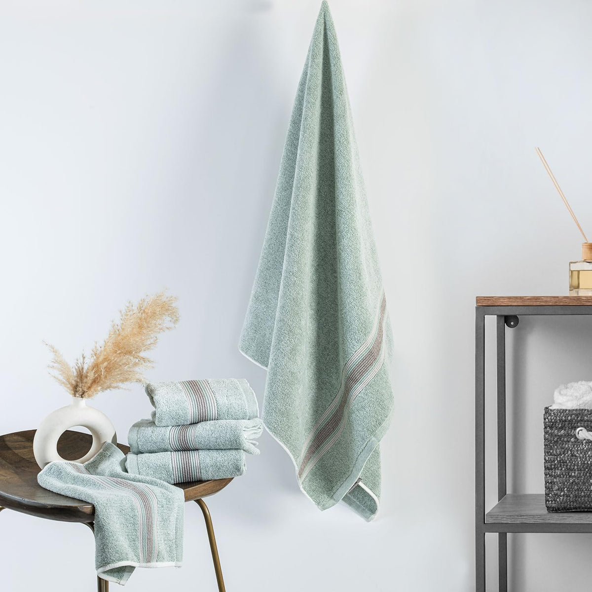 Super-Soft Water & Soil Bath Towel|Luxurious Blend of Cotton & Bamboo Fiber Towel for Bathing|75X150 CM