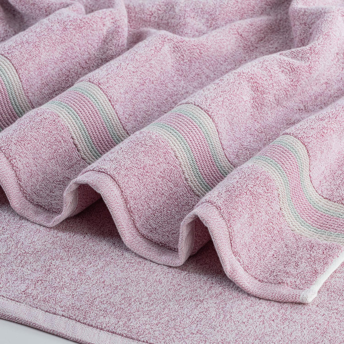 Super-Soft Water & Soil Hand Towel Set of 2|Luxurious Blend of Cotton & Bamboo Fiber Towel for Bathing|40X60 CM