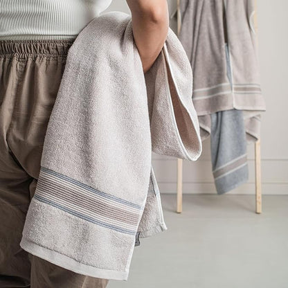 Super-Soft Water & Soil Bath Towel|Luxurious Blend of Cotton & Bamboo Fiber Towel for Bathing|75X150 CM