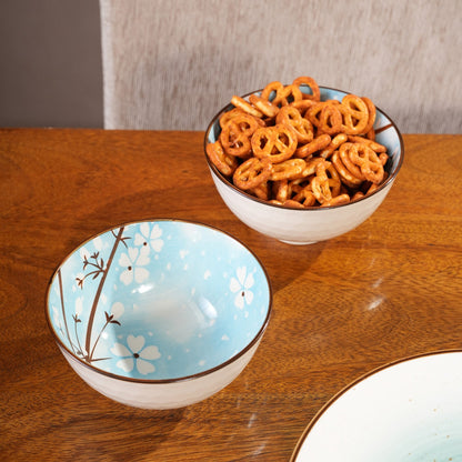 Cherry Blossom Ceramic Bowls