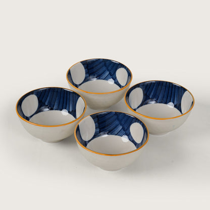 Polka Dot Ceramic Bowls