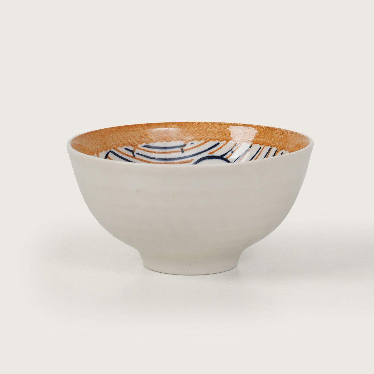 Terracotta Botanical Ceramic Bowls