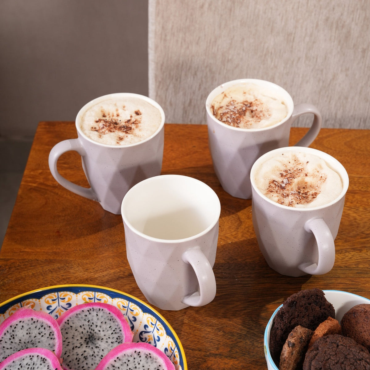 Prism Ceramic Mug Set