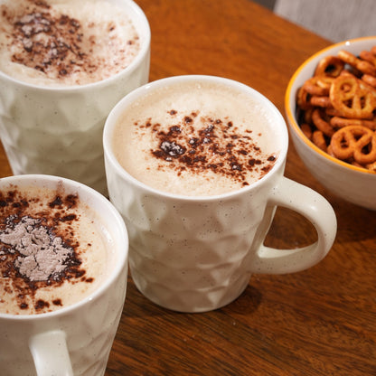 Honeycomb Speckled Ceramic Mug Set