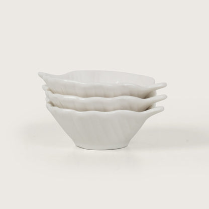 Leaf Dip Bowls | 3-Piece Set