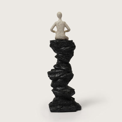 Drummer Figurine on Pillar