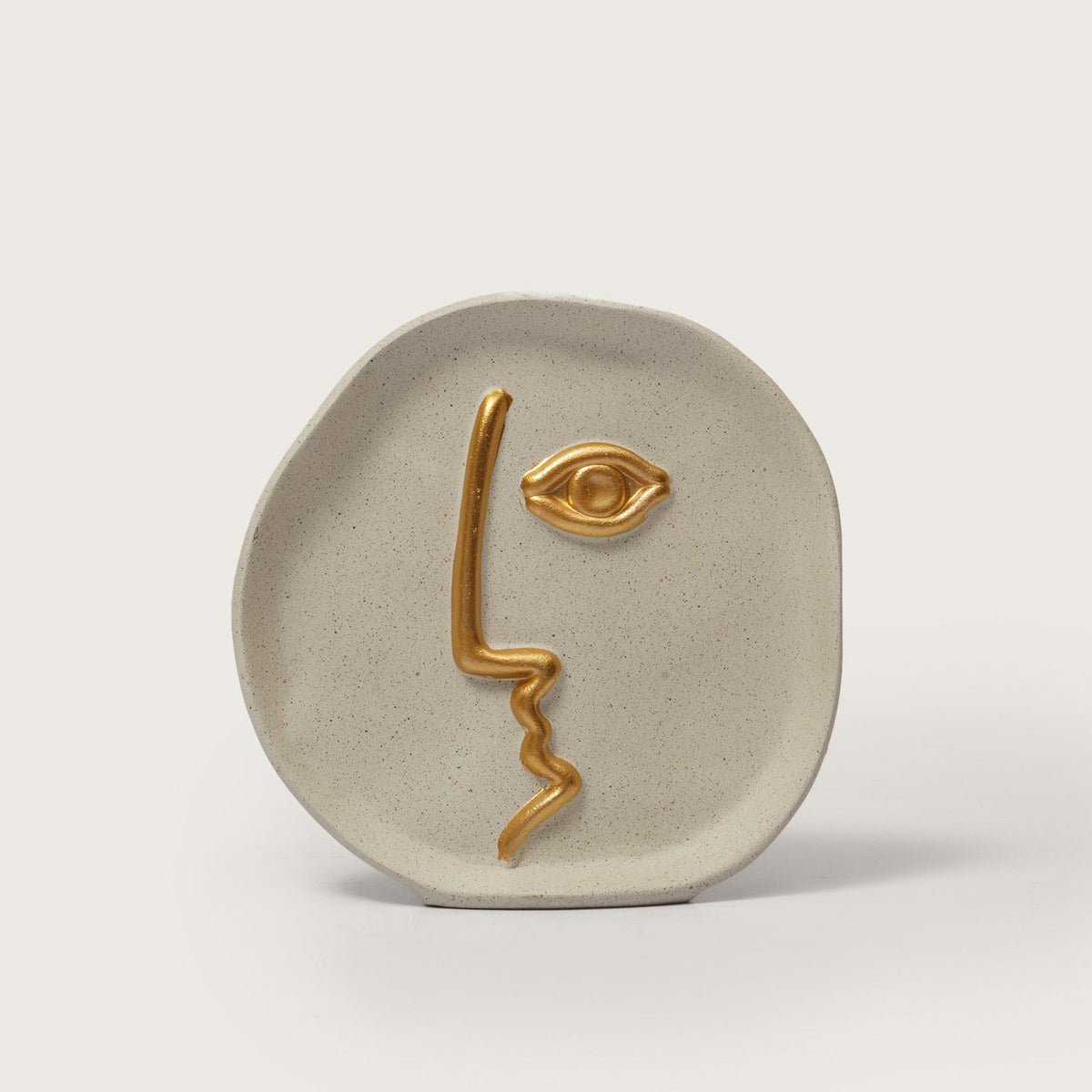Minimalistic Faceline Vase