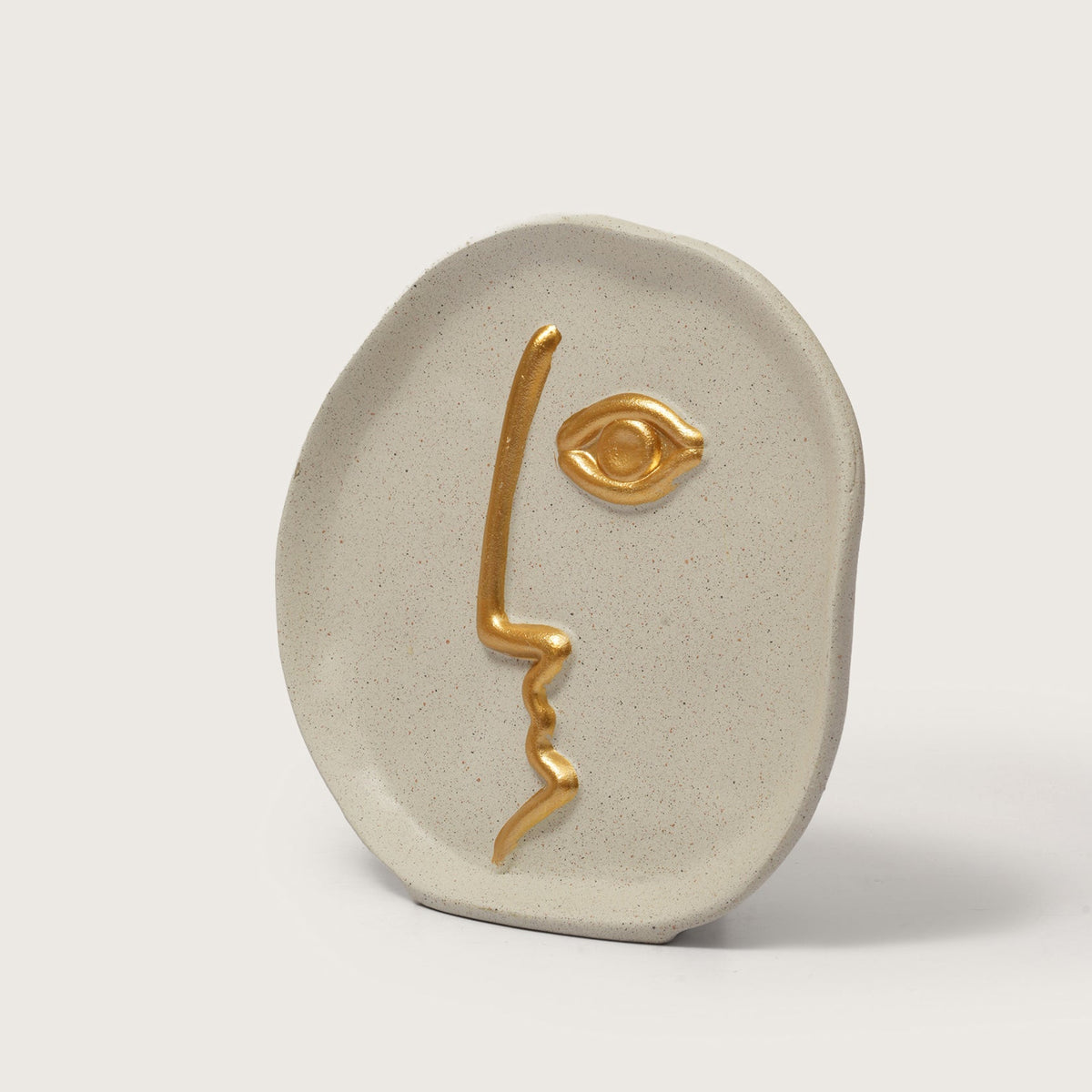 Minimalistic Faceline Vase