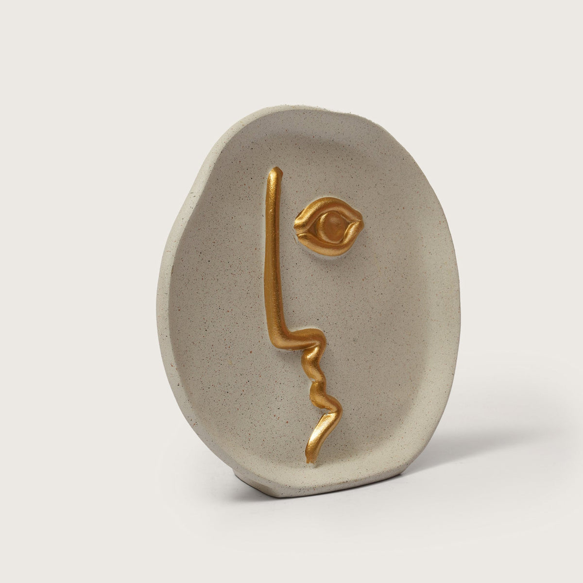Minimalistic Faceline Vase