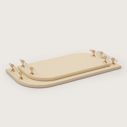 Golden Hour Tray with Handles - Large