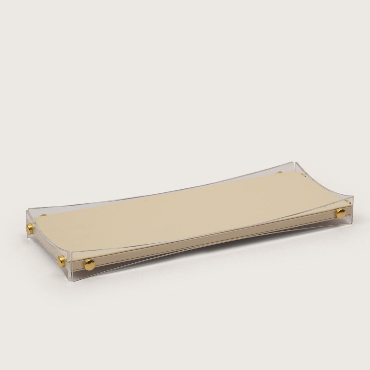 Curved Desk Organizer Tray - Large
