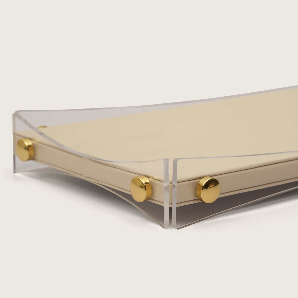 Curved Desk Organizer Tray - Medium
