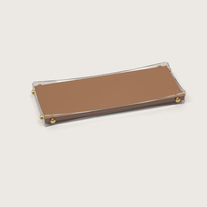 Curved Desk Organizer Tray - Large