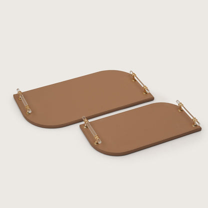 Golden Hour Tray with Handles - Large