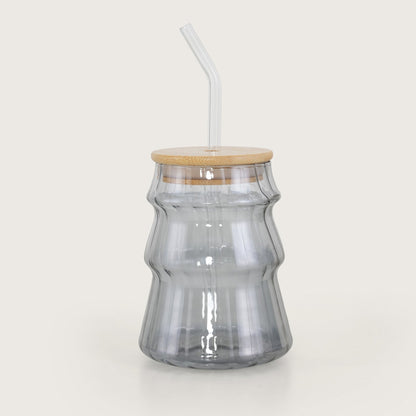 Ripple Tumbler with Lid & Glass Straw