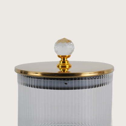 Royal Chariot Ribbed Jar Containers