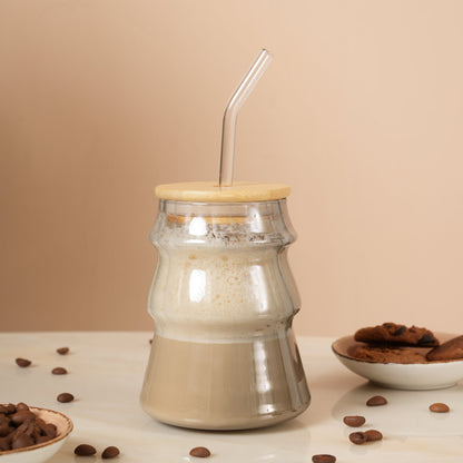 Ripple Tumbler with Lid & Glass Straw