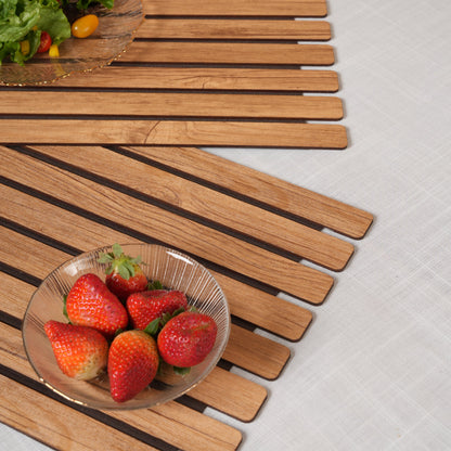 Contemporary Slatted Placemat