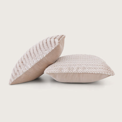 Popcorn Weave Cushion Cover - Set of 2