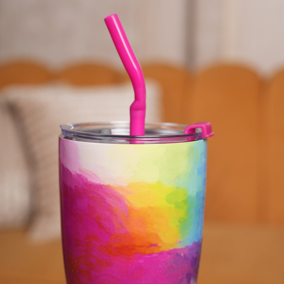 Abstract Watercolor Insulated Tumbler