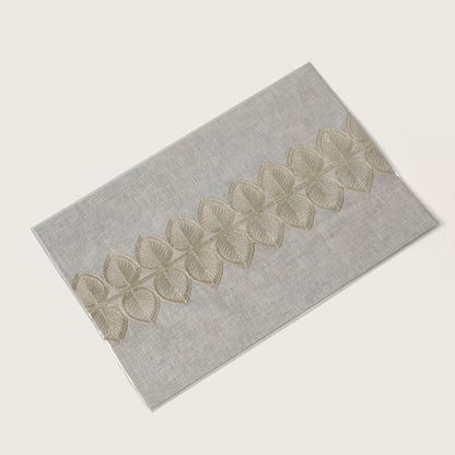 Metallic Leaf Table Mats