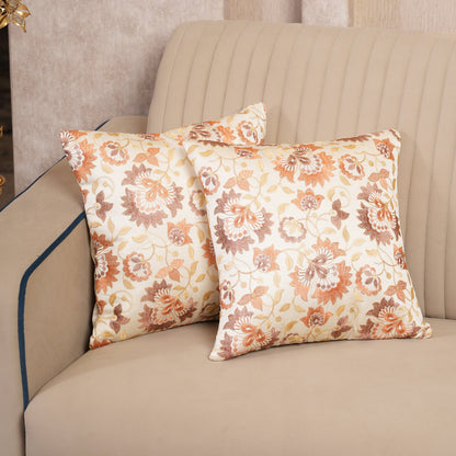Ornate Floral Cushion Covers
