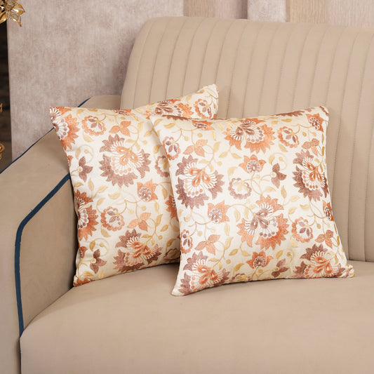 Ornate Floral Cushion Covers