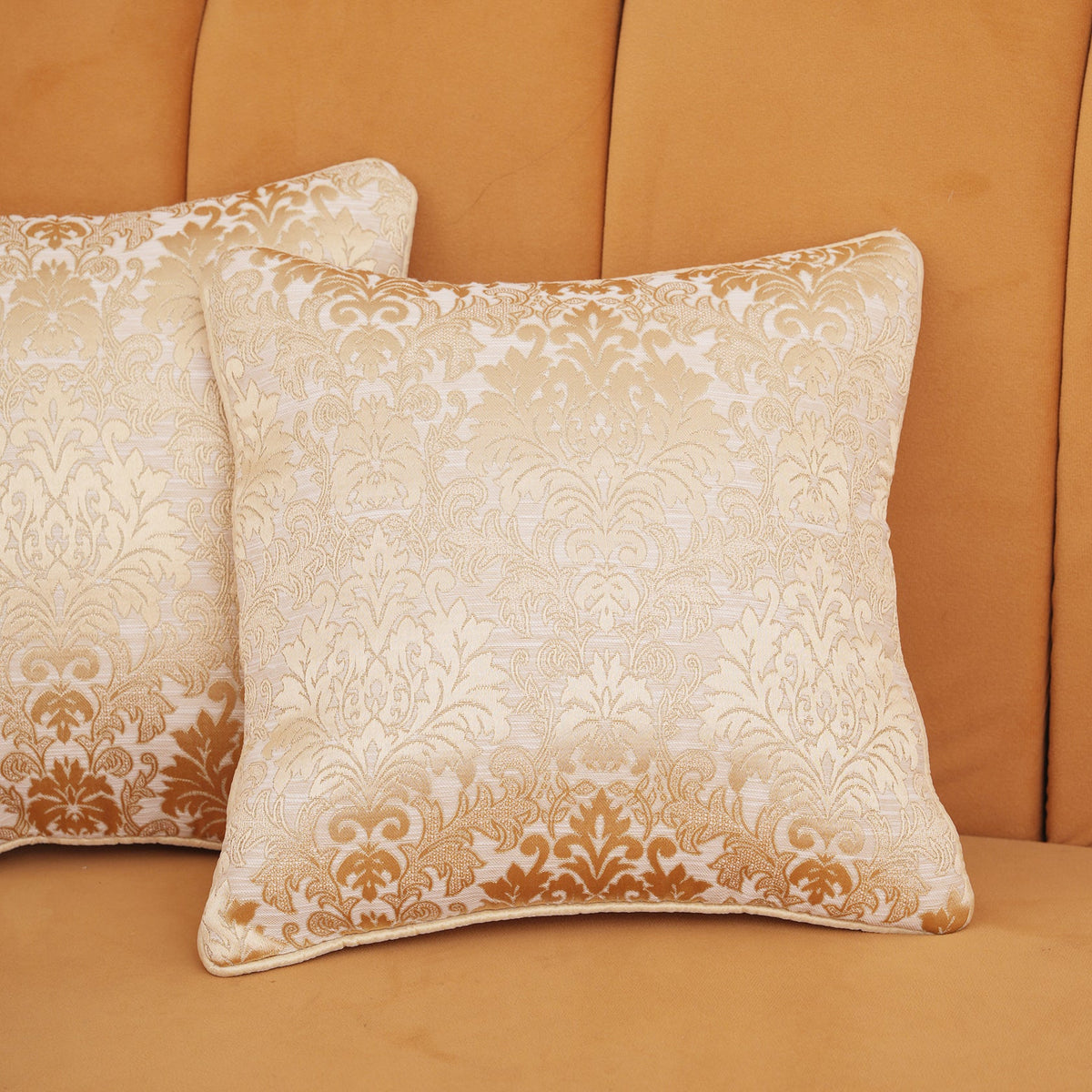 Damask Jacquard Cushion Cover 16 X 16 Inches