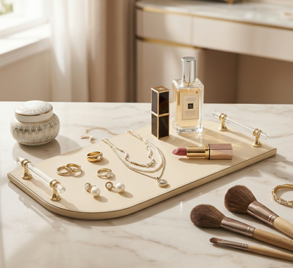 Golden Hour Tray with Handles - Medium