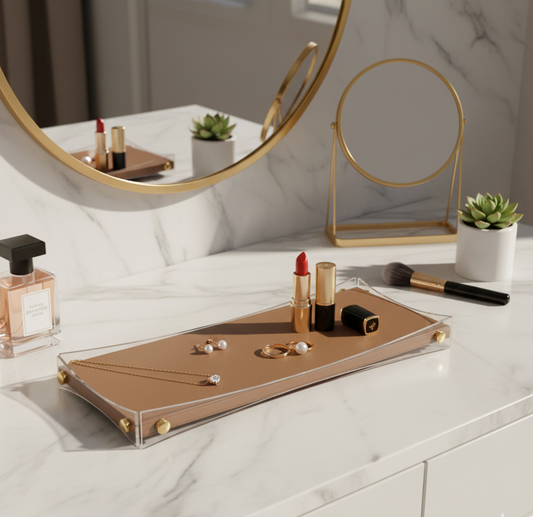 Golden Hour Tray with Handles - Medium