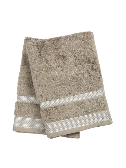 HOME 360 Blooms Softer 100% Cotton Hand Towels 40X60 CM | Set of 2 | Washed Ultra Absorbency | Dries Quicker | Perfect for everyday use