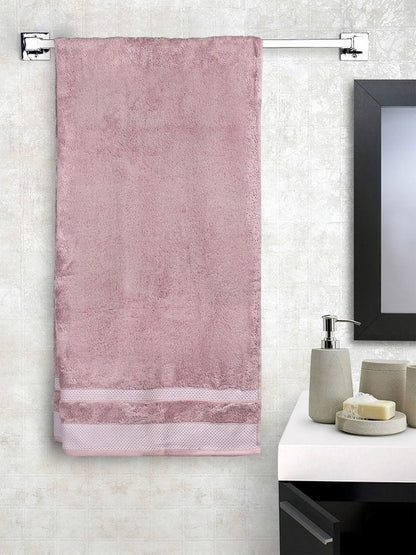 HOME 360 Blooms Softer 100% Cotton Bath Towel 75X150 CM | Washed Ultra Absorbency | Dries Quicker | Perfect for everyday use